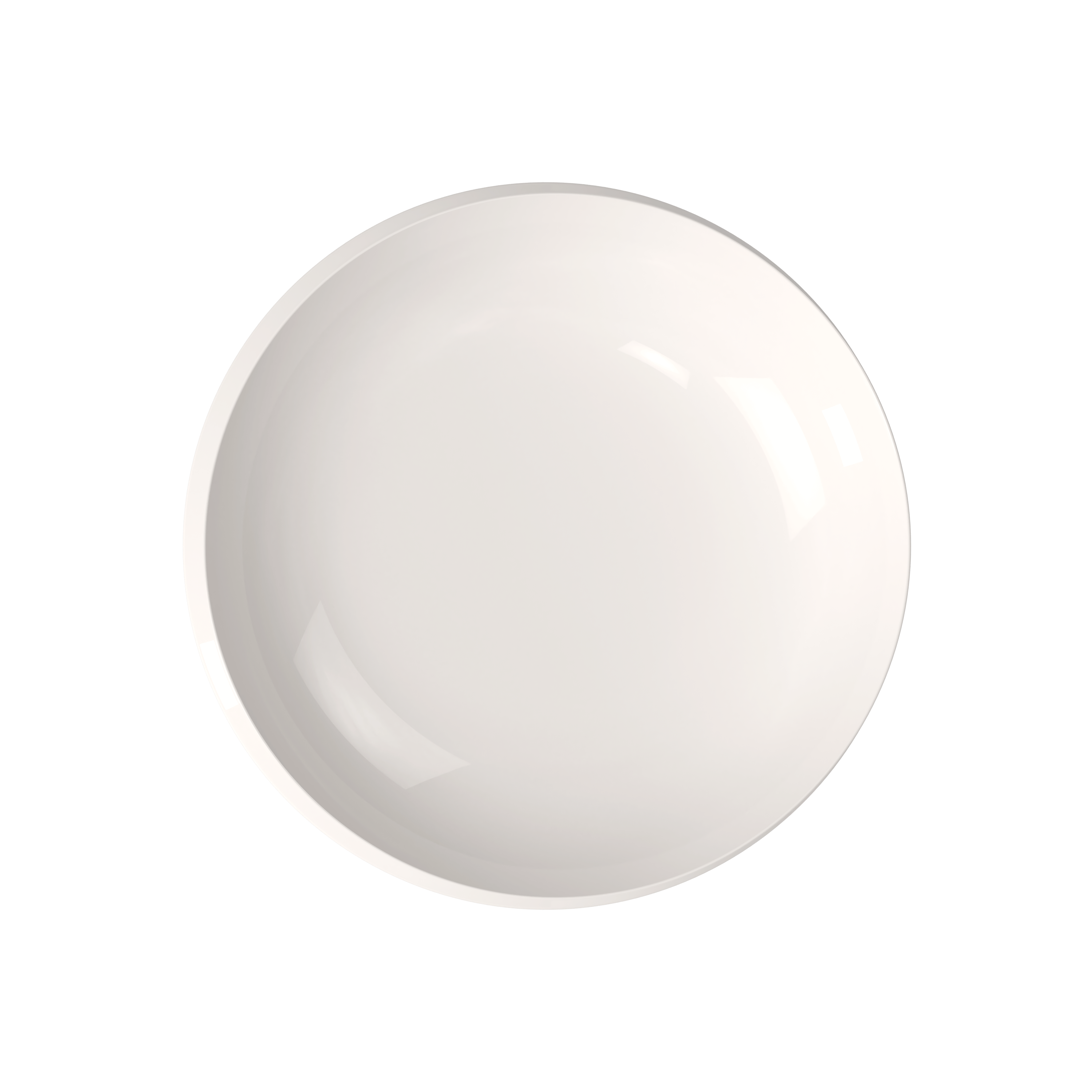 NewMoon Bowl White, 25.4 oz, Premium Porcelain
