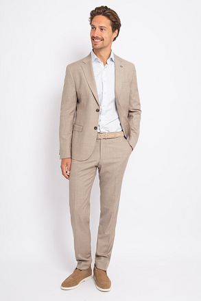 Suitable Strato Toulon Kostuum Wol Beige SPE241028TO12ST-820 kopen