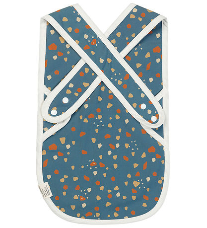 Fabelab Lätzchen - Lang - Blue Spruce/Kopfsteinpflaster