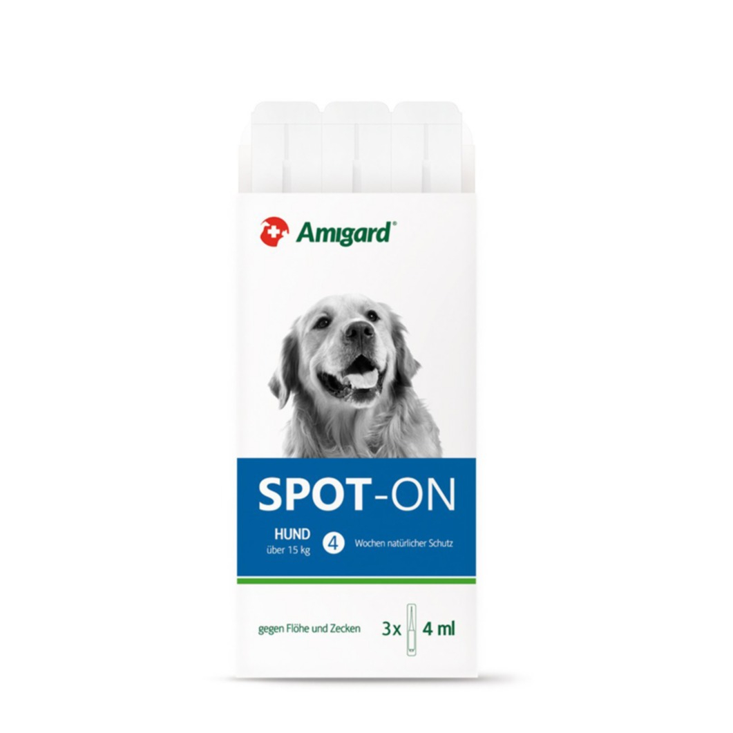 (3er Set) 4ml Hunde Spot On Tropfen Anti-Parasit Pipetten (1030853)
