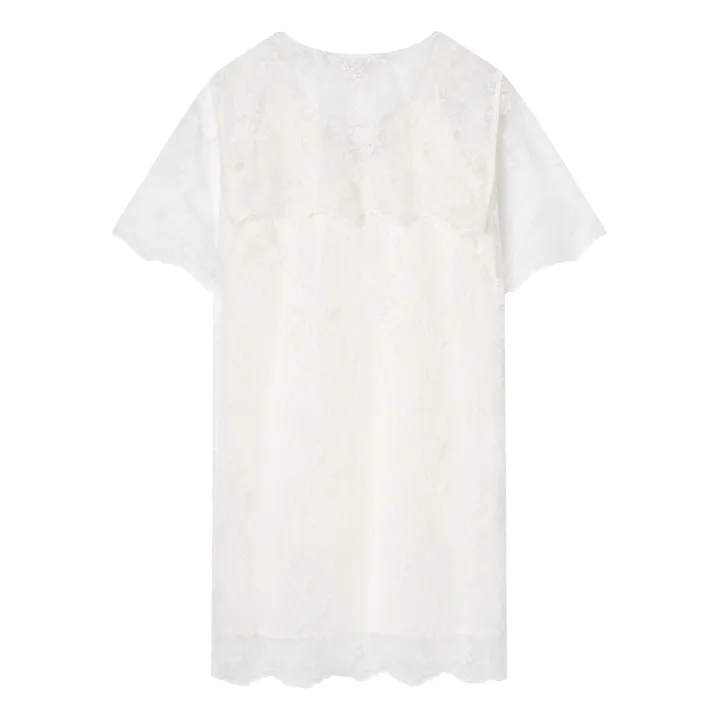 The Animals Observatory Robe Ladybird | Ecru