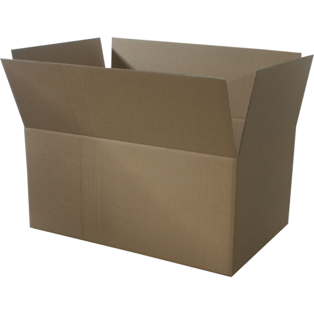 Palletdoos, golfkarton, 1180x780x540mm, dubbele golf, bruin