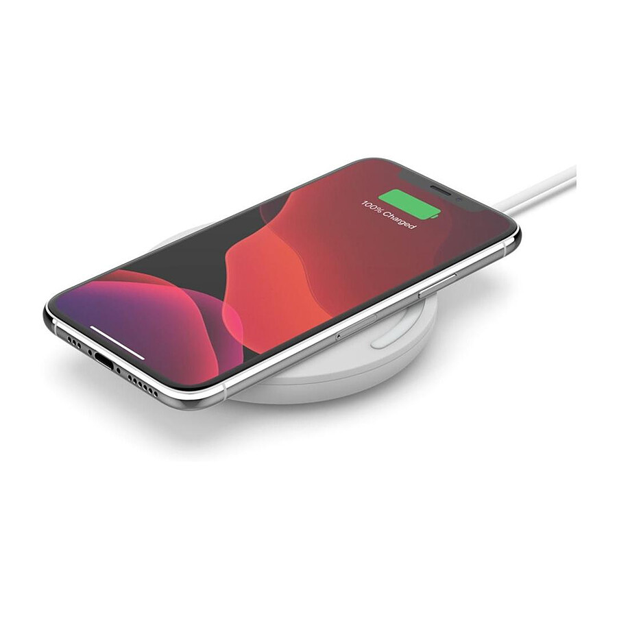 Belkin chargeur à induction (blanc) - USB A - 10W (avec adaptateur secteur Quick Charge 3.0)