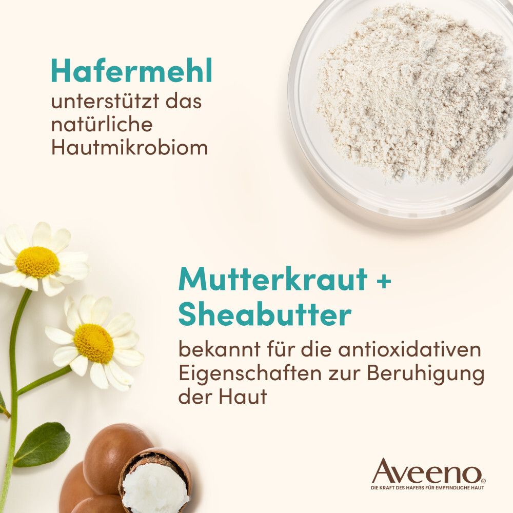 Aveeno® CALM+RESTORE Hafer Nachtcreme mit Sheabutter für empfindliche Haut