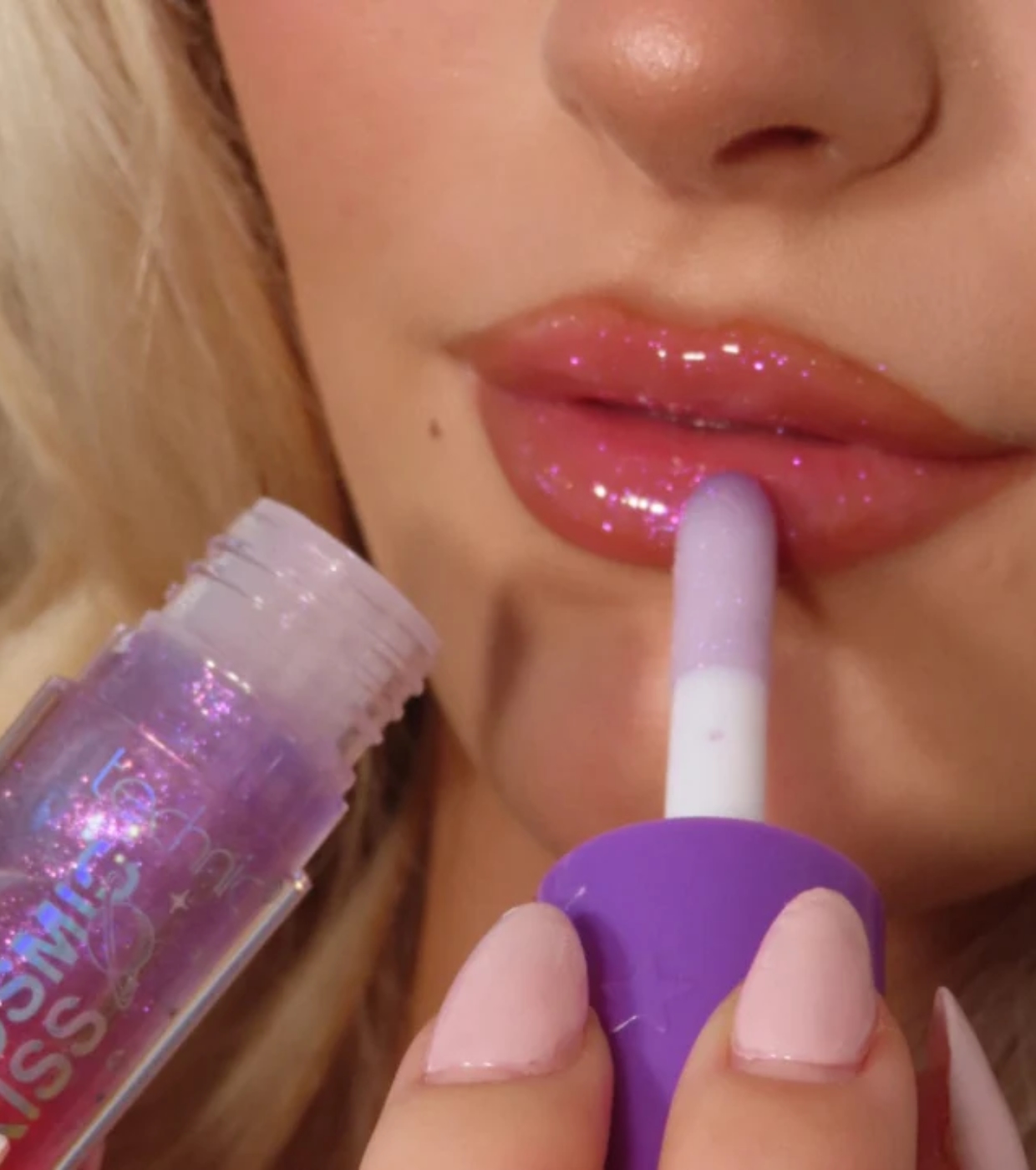 Technic Cosmetics - Óleo Labial Cosmic Kiss - Galactic Grape