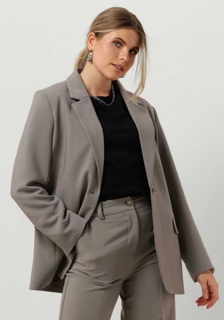 MODSTR\u00D6M taupe modstr&ouml;m blazer gale blazer