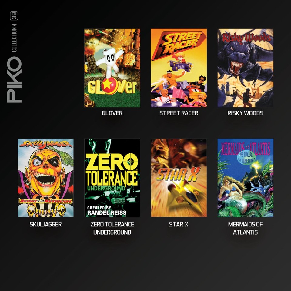 Blaze Evercade Piko Interactive Collection 4- BLAZE TAB Plus