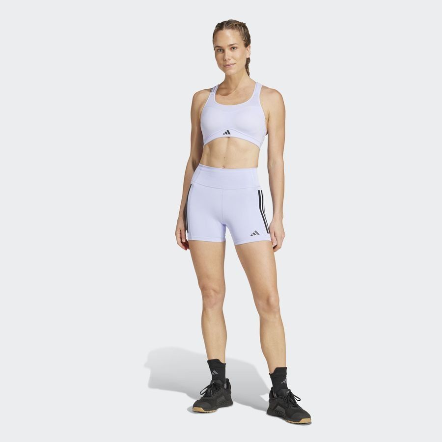 Adidas Legging coupe 1/4 3 bandes Optime