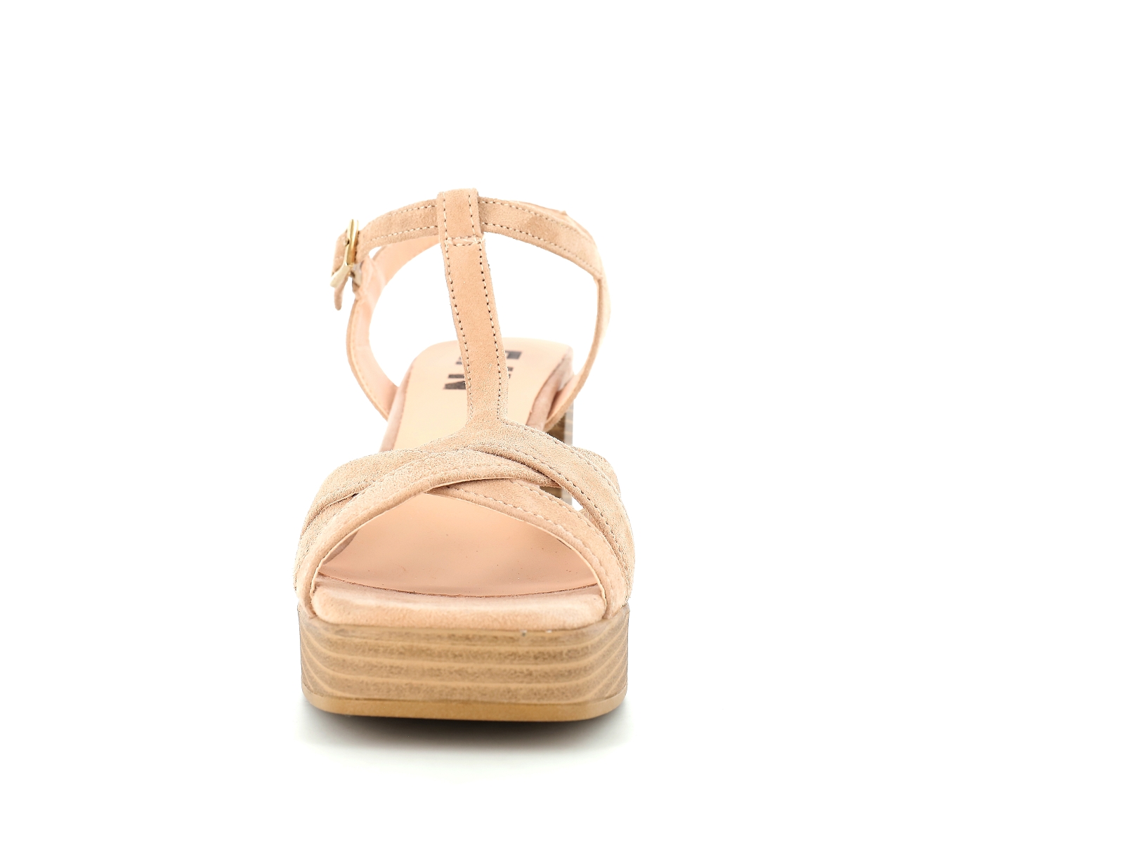 Elue par nous-A51292 Nubuck Velours Beige