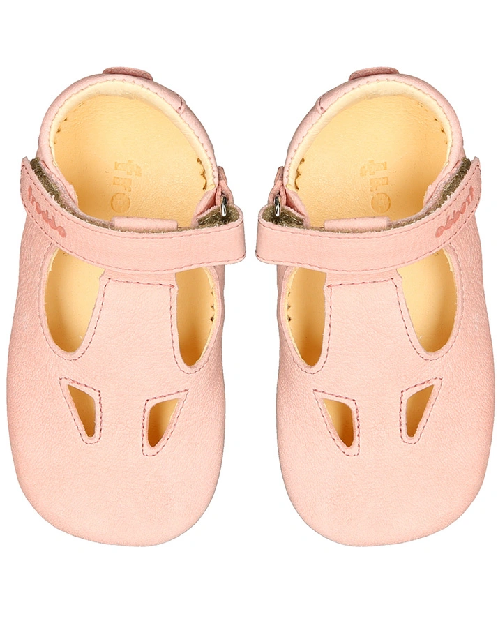 Leder-Krabbelschuhe ALICE in rosa