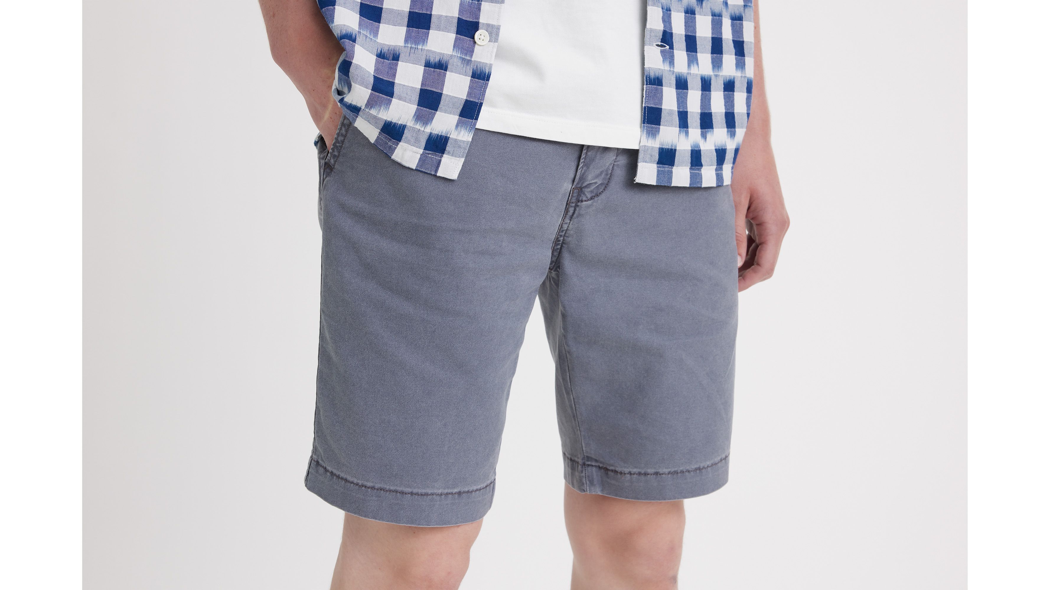 Short XX chino Standard fuselé - Periscope Stretch Canvas - Gris