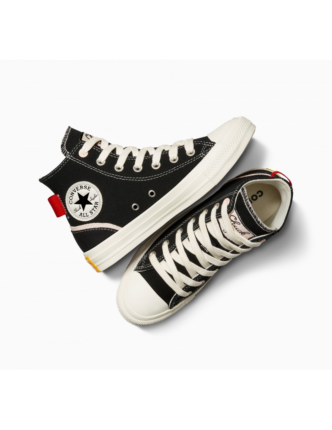 converse Sneakers ctas hi black/red/egret