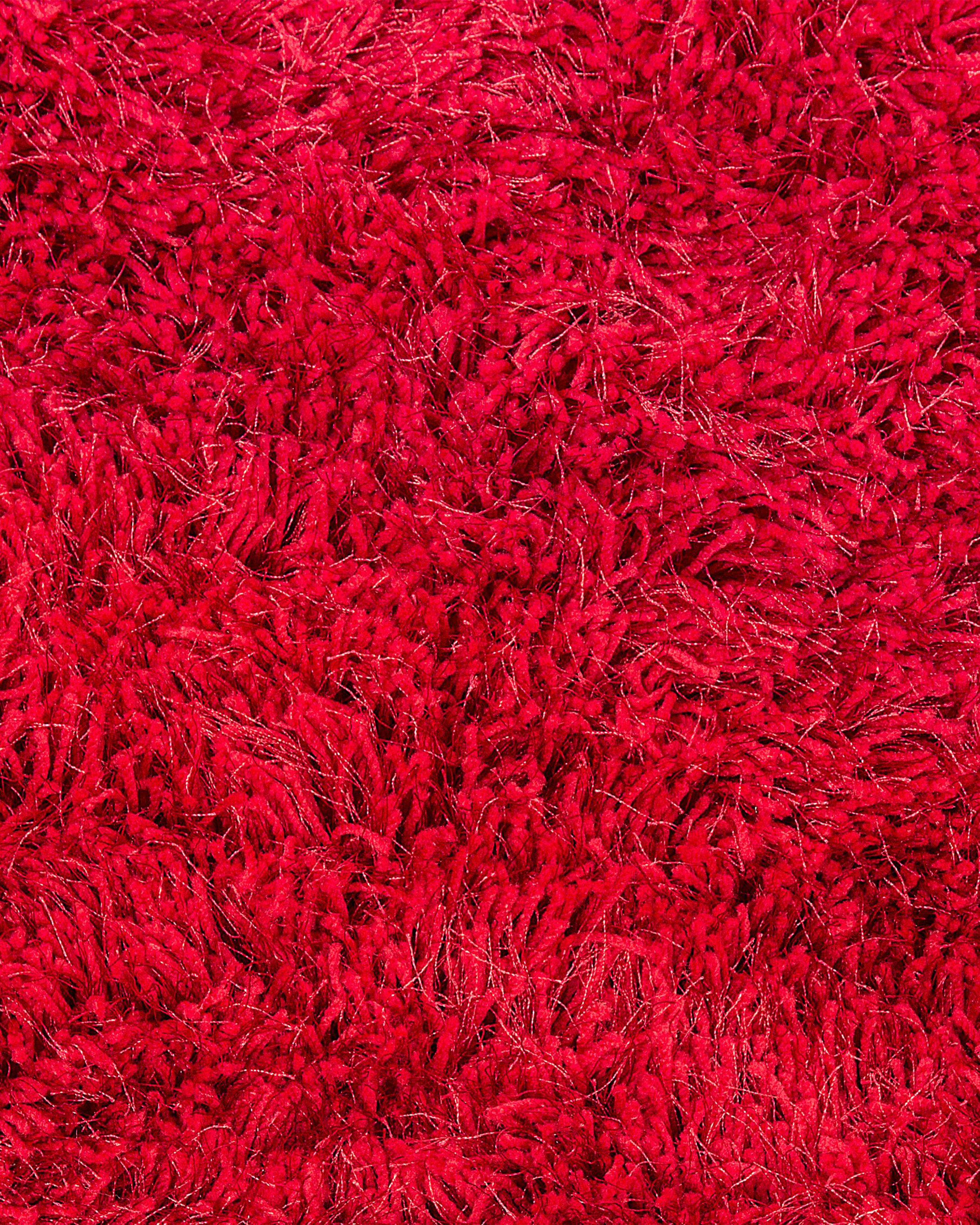 Hoogpoligvloerkleed CIDE Rood 160 x 230 cm