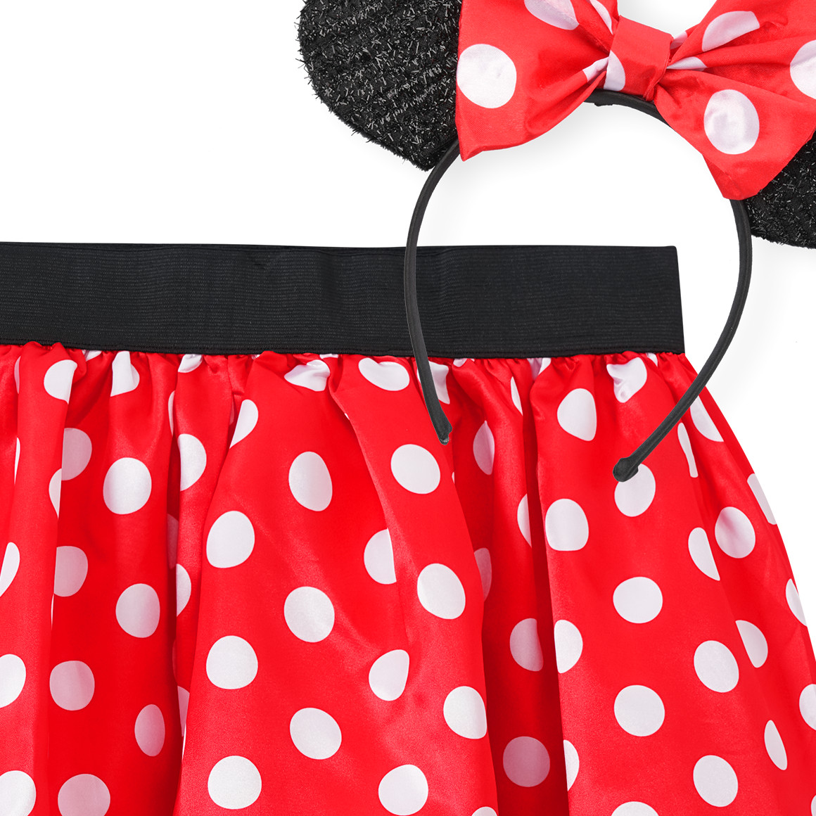 Gina Benotti Damen Kostüm-Set Maus 2-teilig rot / schwarz