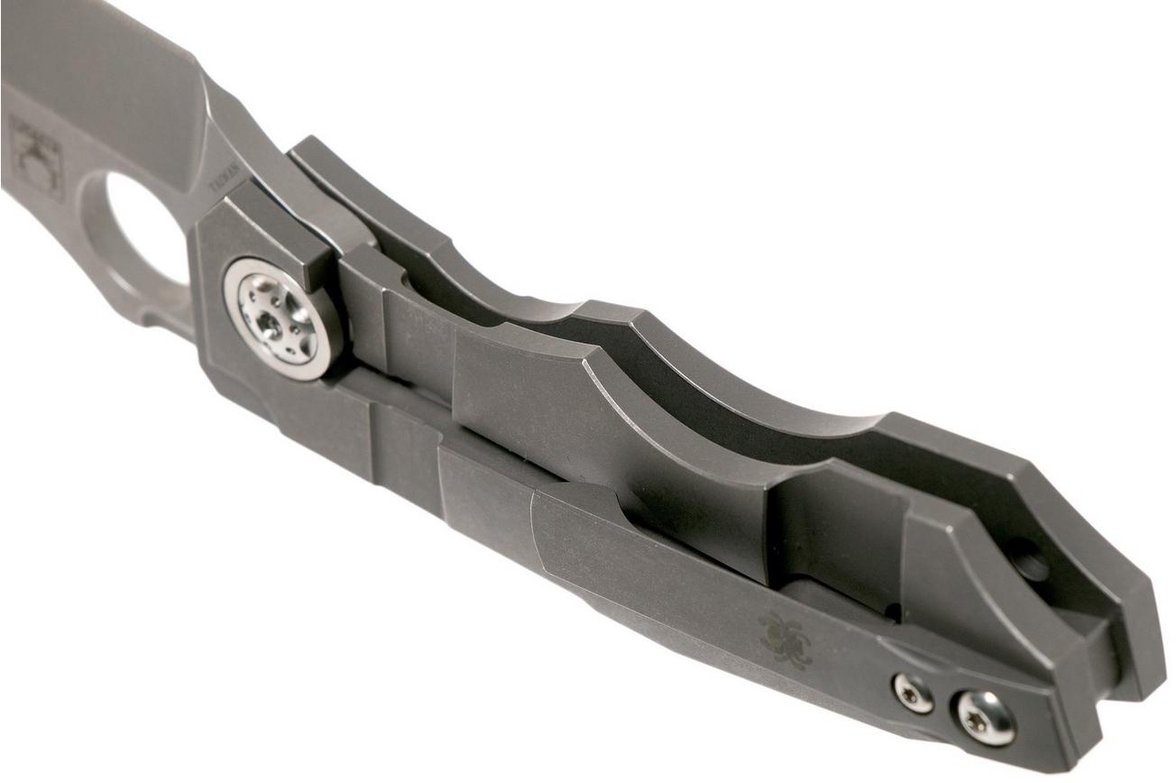 Spyderco Stovepipe C260TIP zakmes, Kingdom Armory design