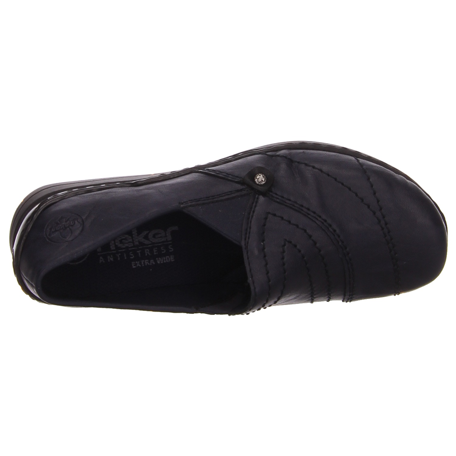 Rieker Slipper blau blau