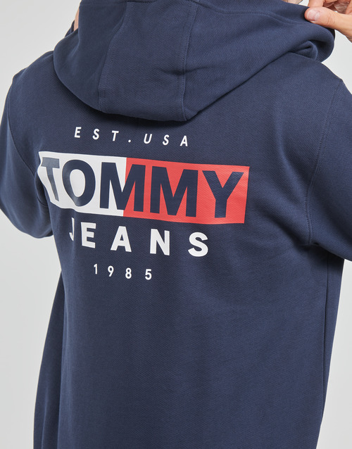 Tommy Jeans - TJM ENTRY FLAG ZIP THRU - Marine