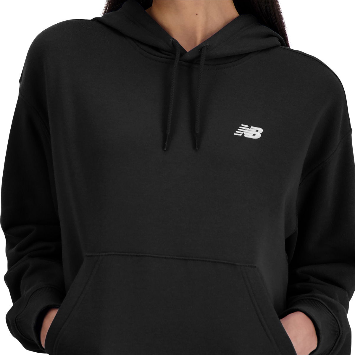 New Balance Small Logo Hættetrøje Dame