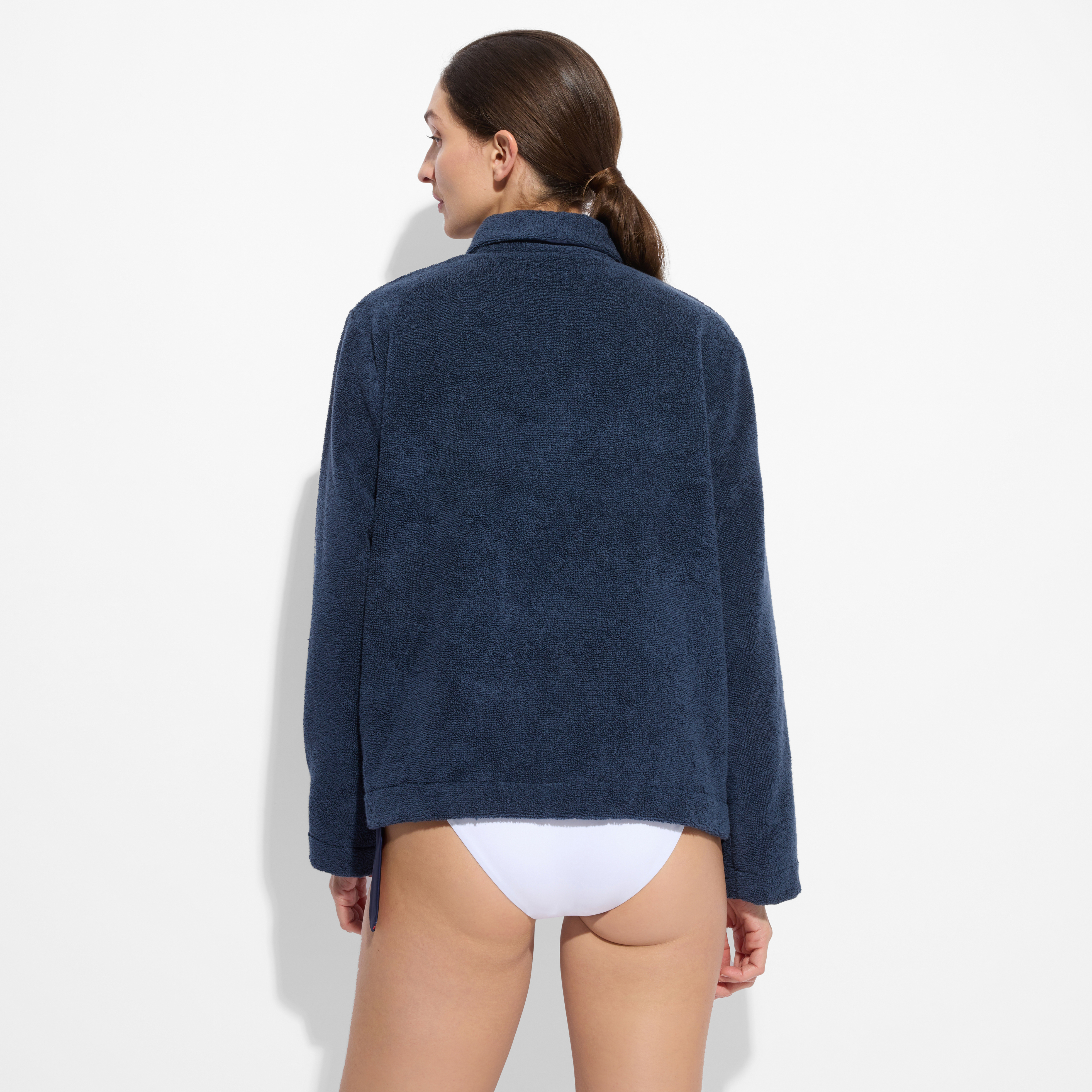 Veste en Éponge Femme Unie - Vilebrequin x Ines de la Fressange