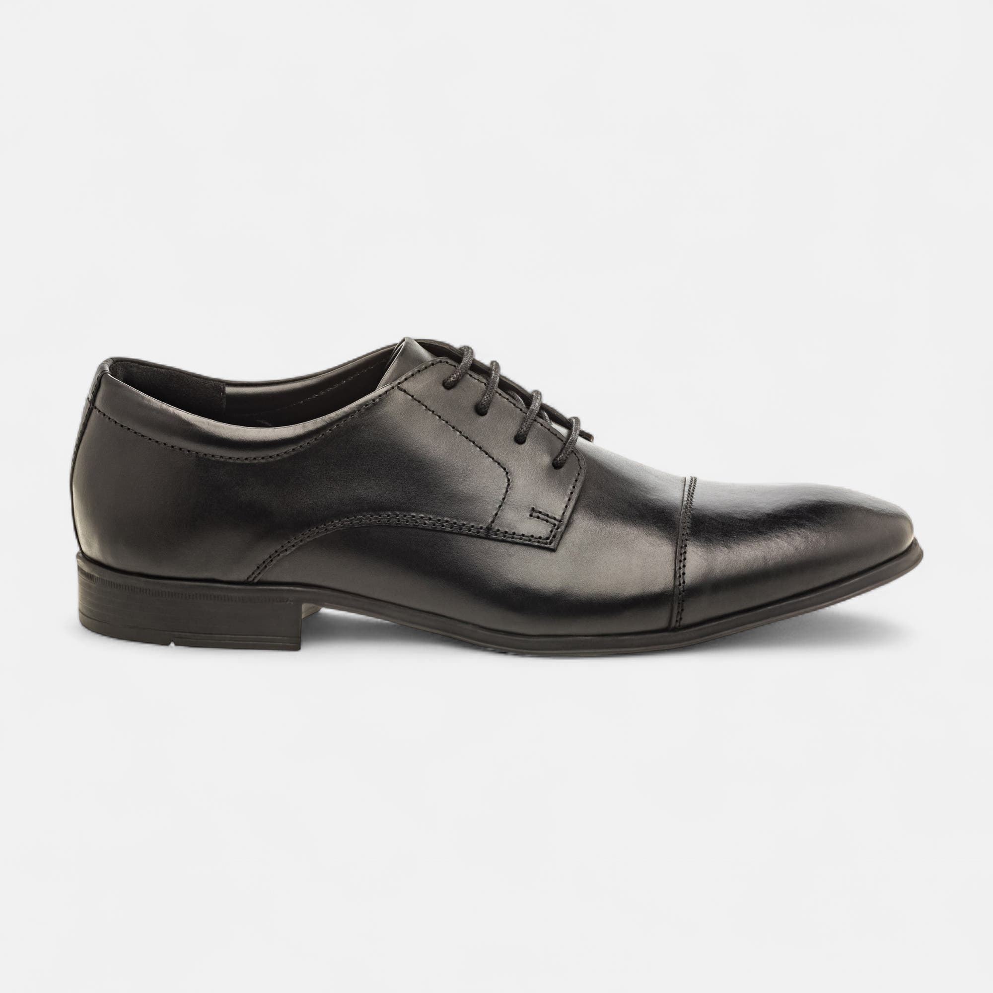 Derbies Homme en cuir noir