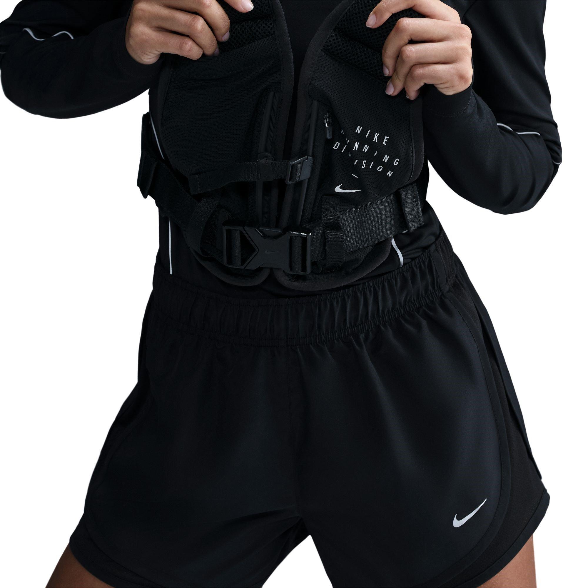 Nike Tempo Womens Dri FIT Mid Rise Brief Lined Running Shorts