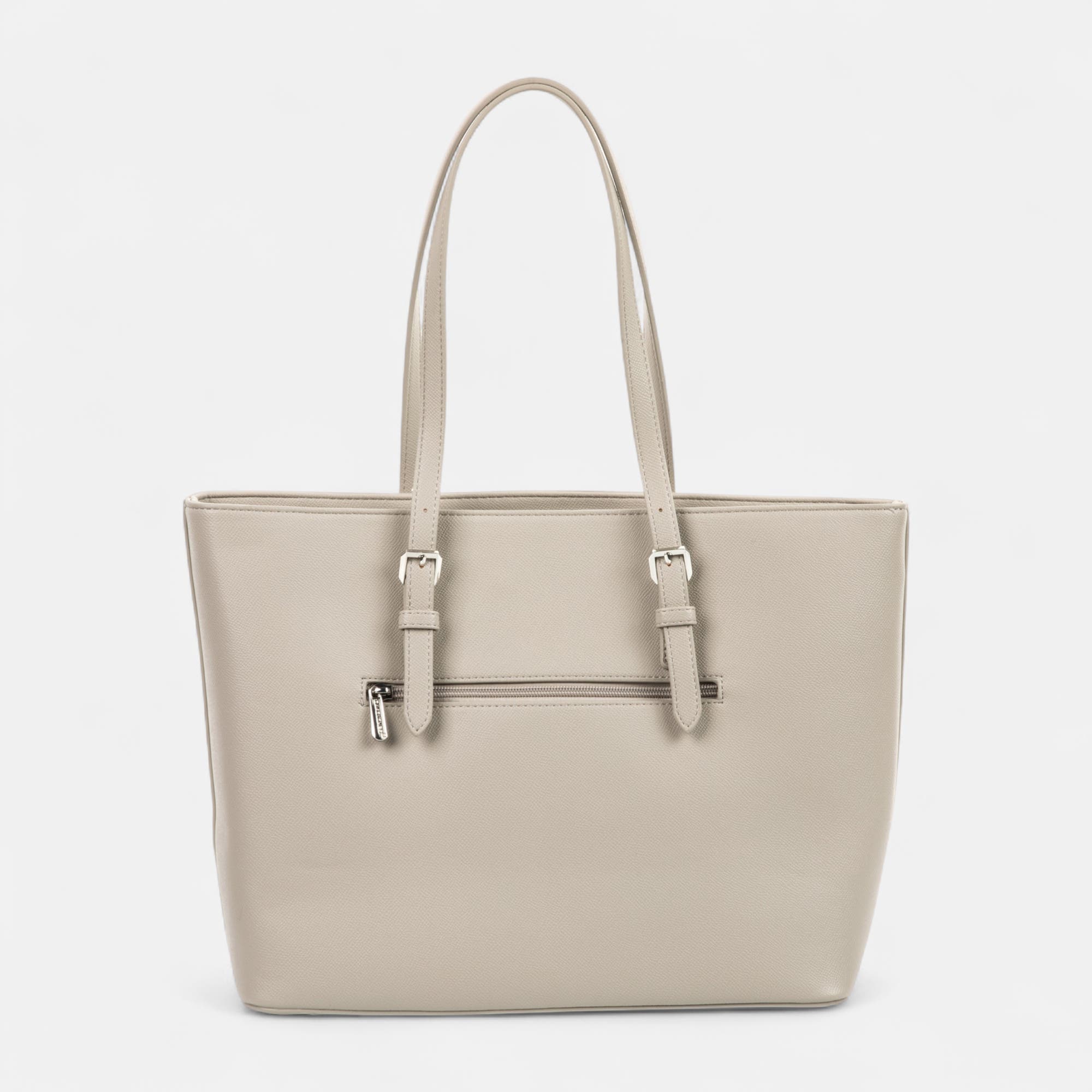 Sac de shopping gris