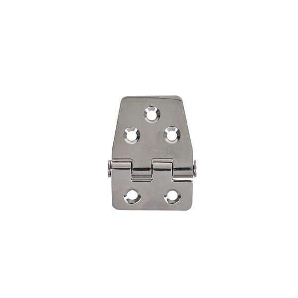 Hengsel. 58x40 mm. V4A RVS AISI 316. 5 hull