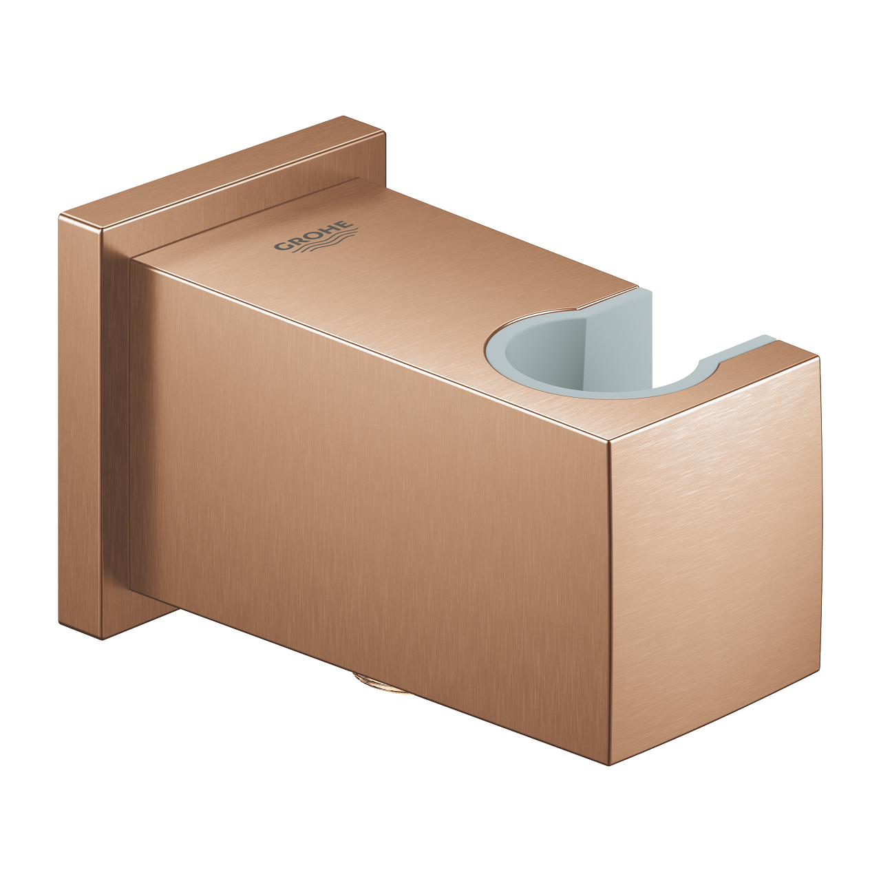 Grohe Euphoria Cube wandaansluitbocht m. wandhouder brushed warm sunset