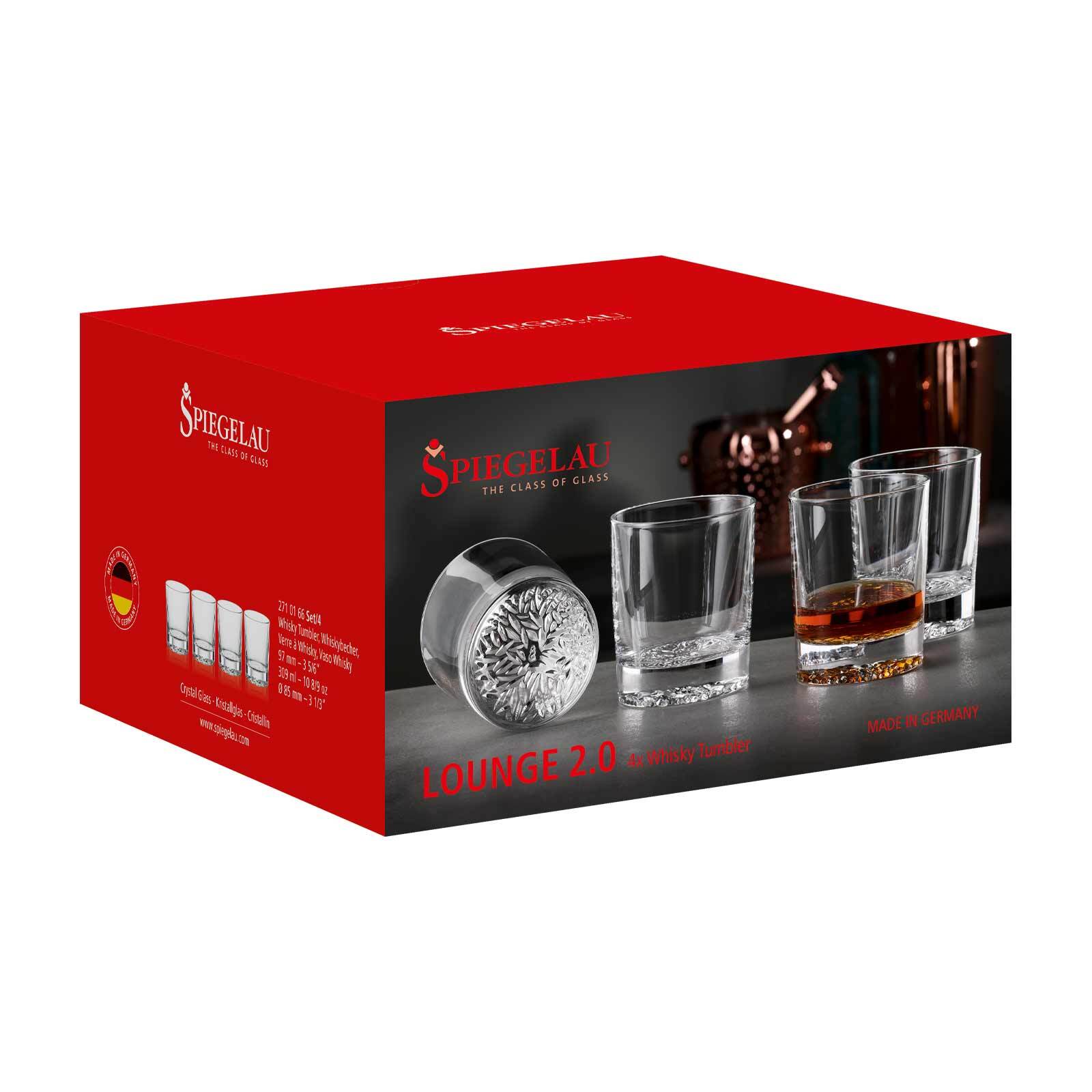 Spiegelau Whisky Tumbler Lounge 2.0 309 ml 4er Set