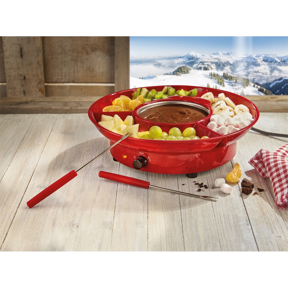 Fondue au chocolat