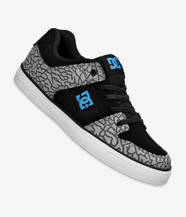 DC Pure Elastic Schuh kids (grey black blue)