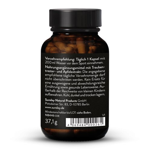 Sunday Natural Products  VINITROX ™SPORT SUPPORT NOx+
