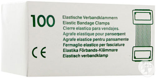 Wolf Agrafes Elastique Pour Pansement 100 Pièces