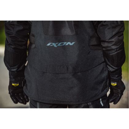 Veste Ixon MIDGAIR WATERPROOF - Noir / Gris