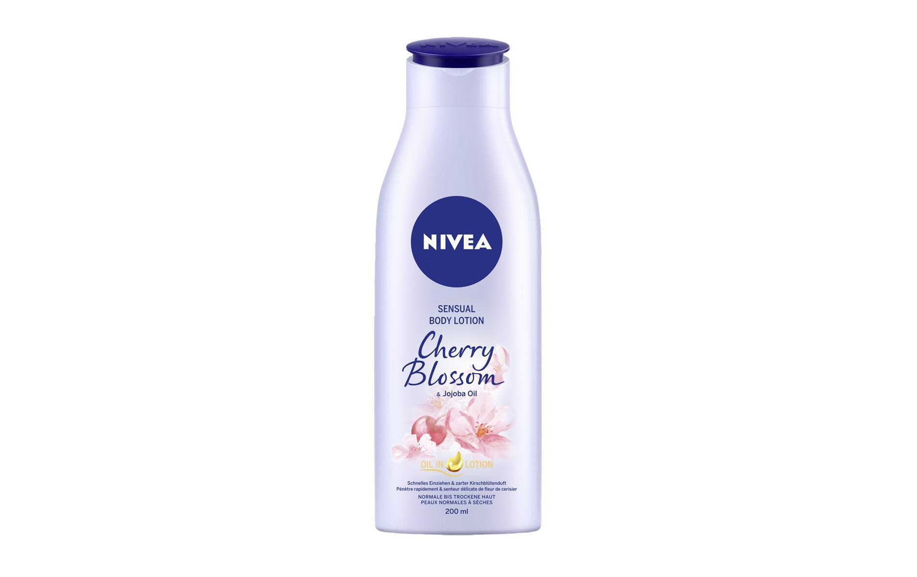 Körperlotion Sensual Cherry Blossom & Jojoba Oil 200 mlPflegende und schnell einziehende Bodylotion