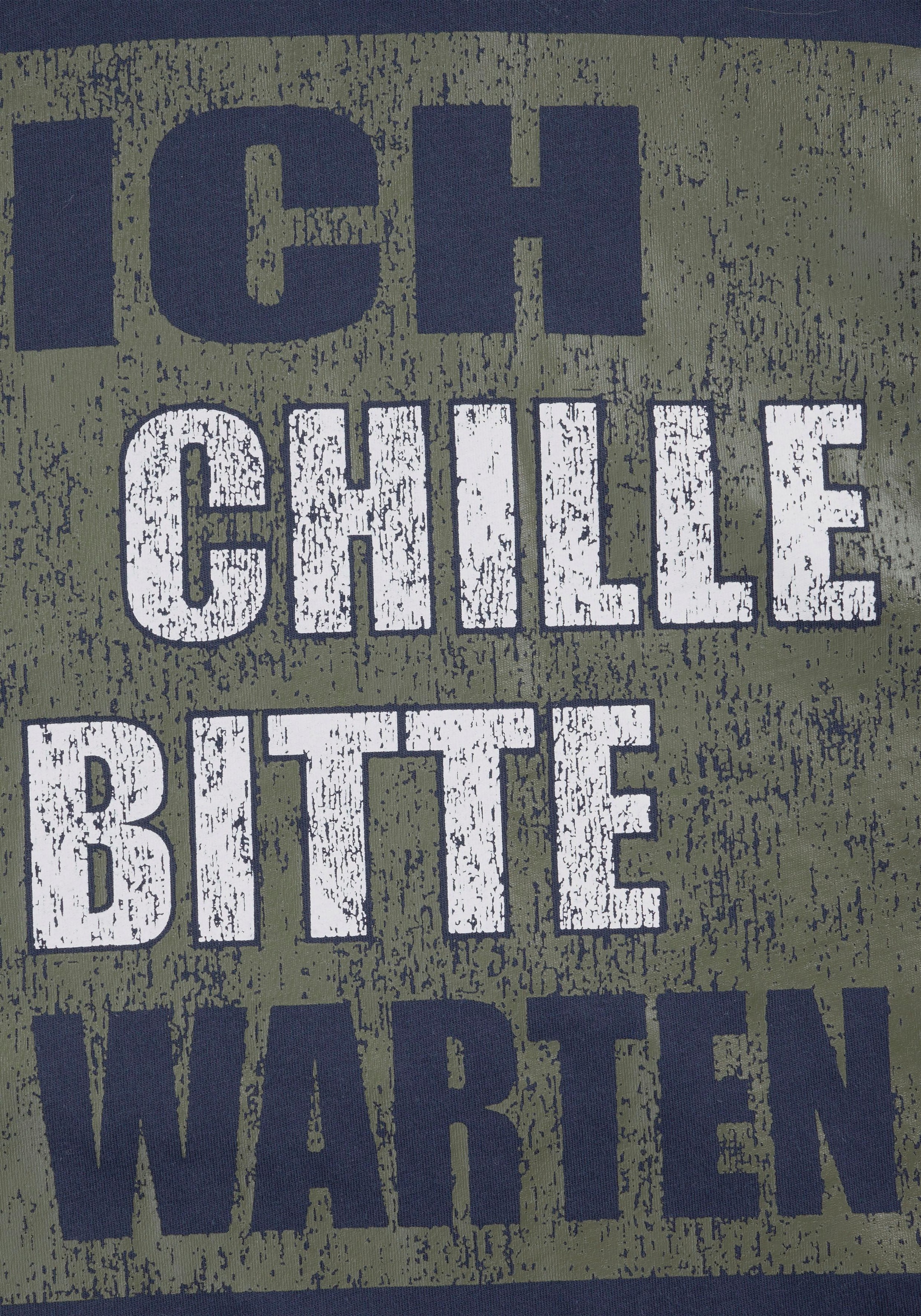 AUTHENTIC LE JOGGER Pyjama 1 Stück, 2 tlg. Schlafanzug mit Spruch 