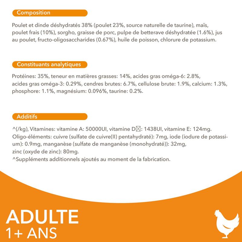 IAMS Advanced Nutrition Adult poulet à prix discount sur bitiba.fr