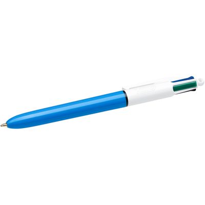 BIC 4 Couleurs - 12 Stylos à bille 4 couleurs - 1 mm