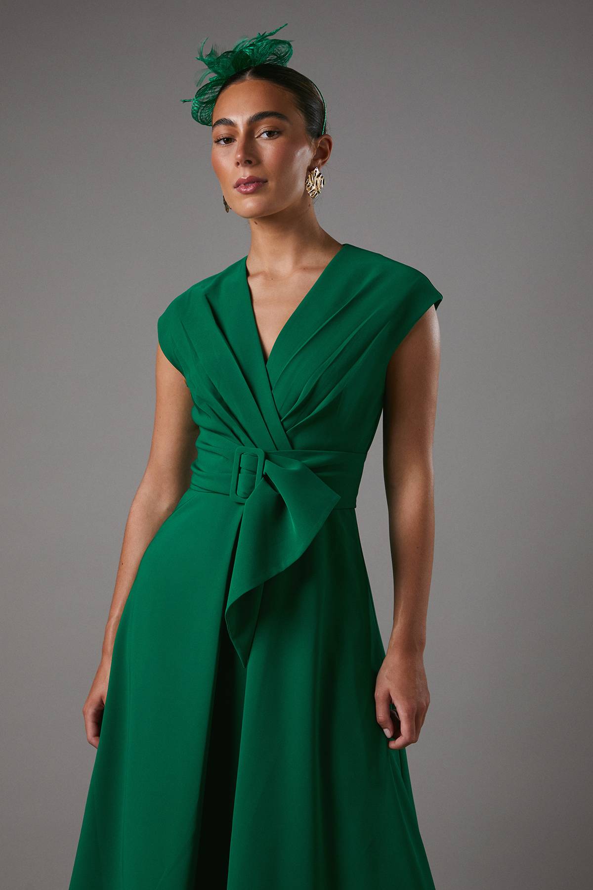 Coast Robe Crêpe à Ceinture