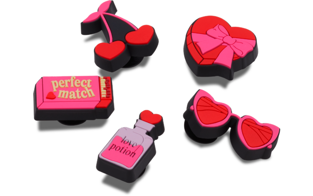 Crocs Jibbitz Lovers Schuhanstecker 5er-Pack