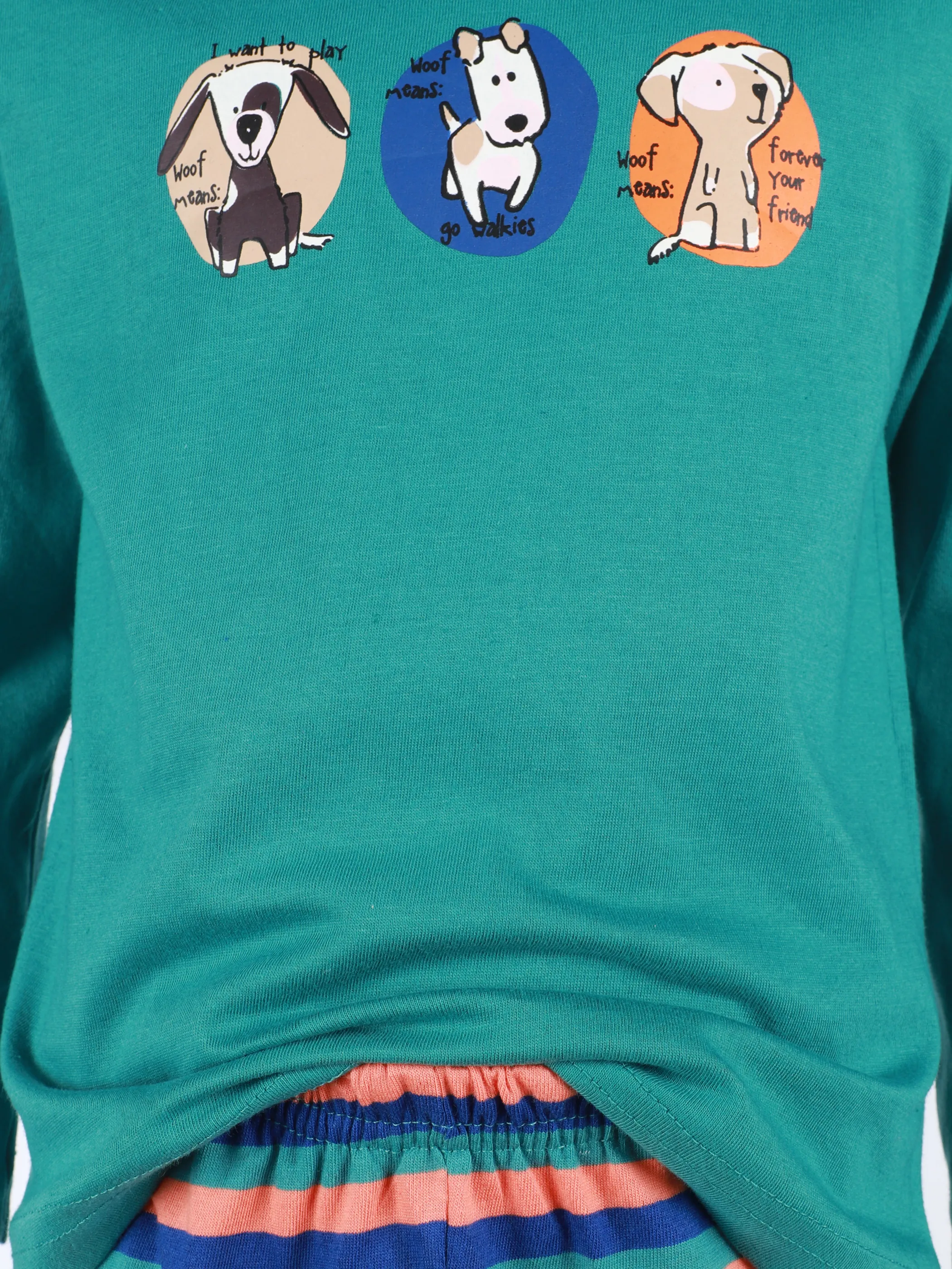 Jungen Schlafanzug mit Frontprint