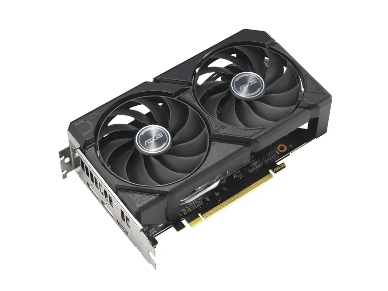 ASUS Dual Radeon RX9060XT 8GB - Grafikkort - Radeon RX 9060 XT - 8 GB GDDR6 - PCI Express 5.0 - HDMI, 2 x DisplayPort - boks