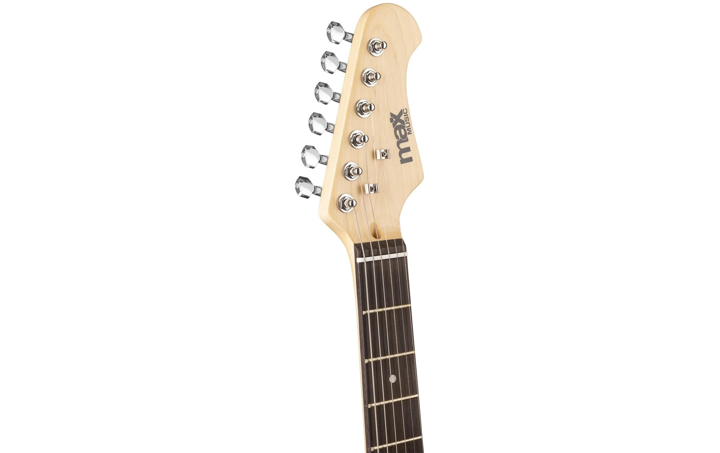 E-Gitarre GigKit Quilted Style Blau<br>E-Gitarre mit Zubehör