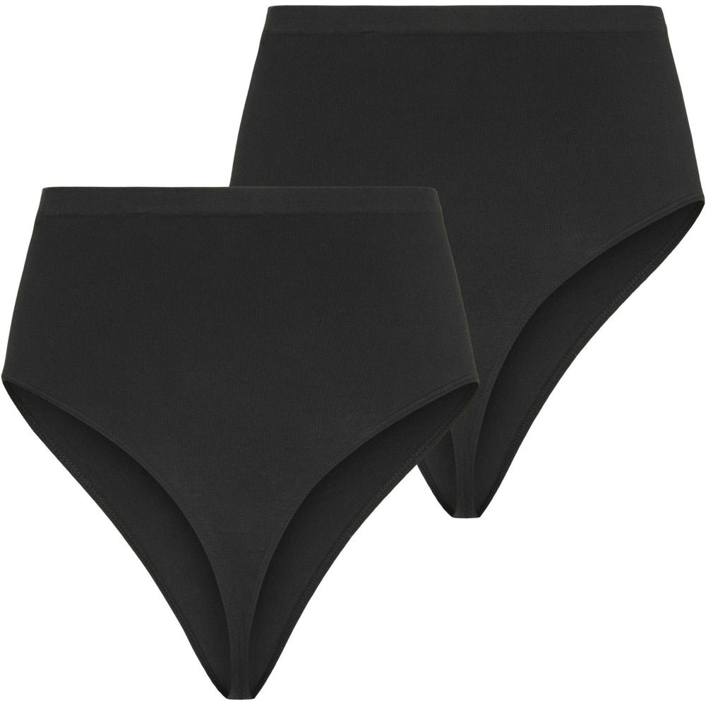 Køb Mama;licious Black Heal Cotton G-Streng 2-pack Noos
