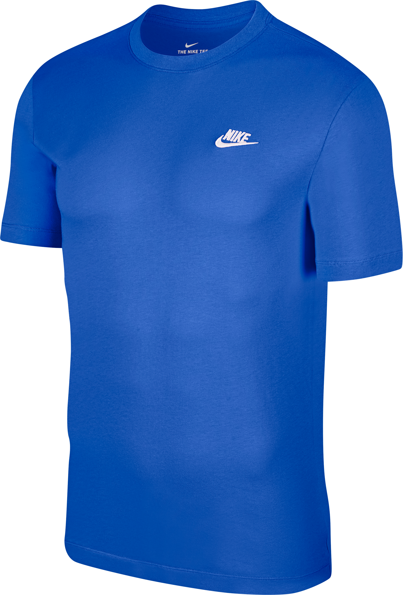 Nike Club T-Shirt Blau Weiss F430