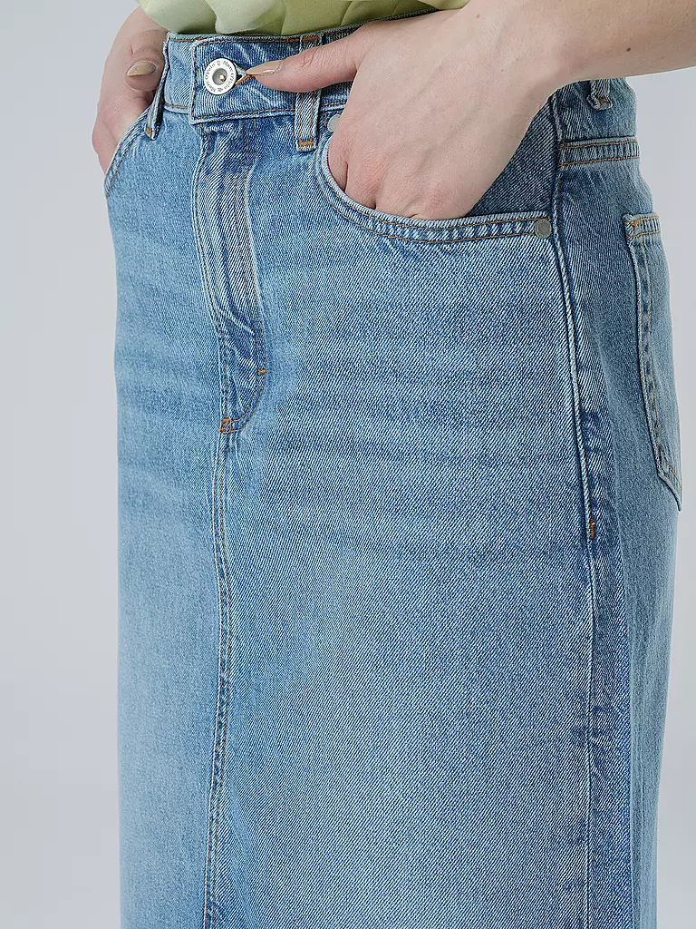 MARC O'POLO Jeansrock blau