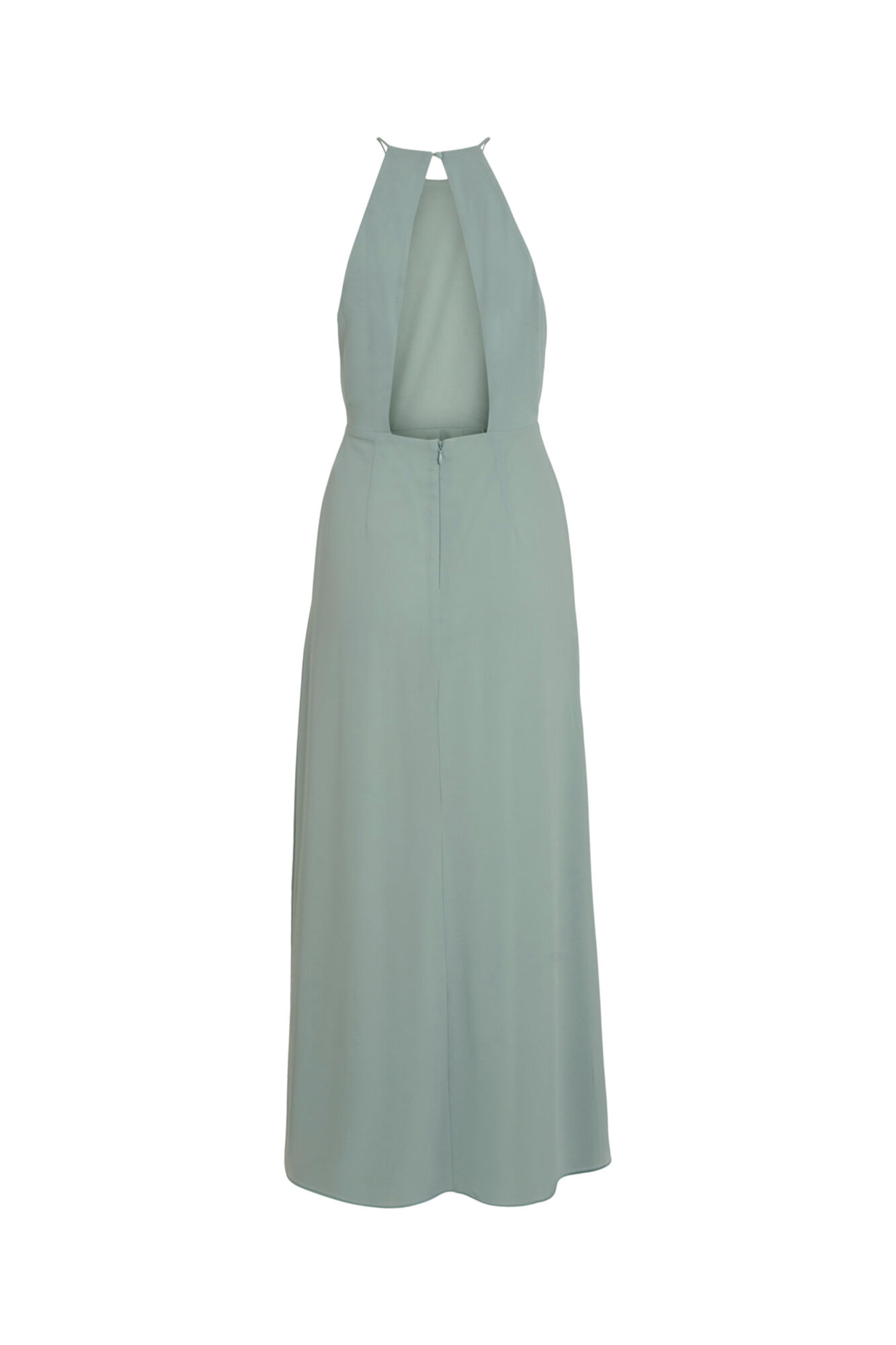 Vestido com decote halter