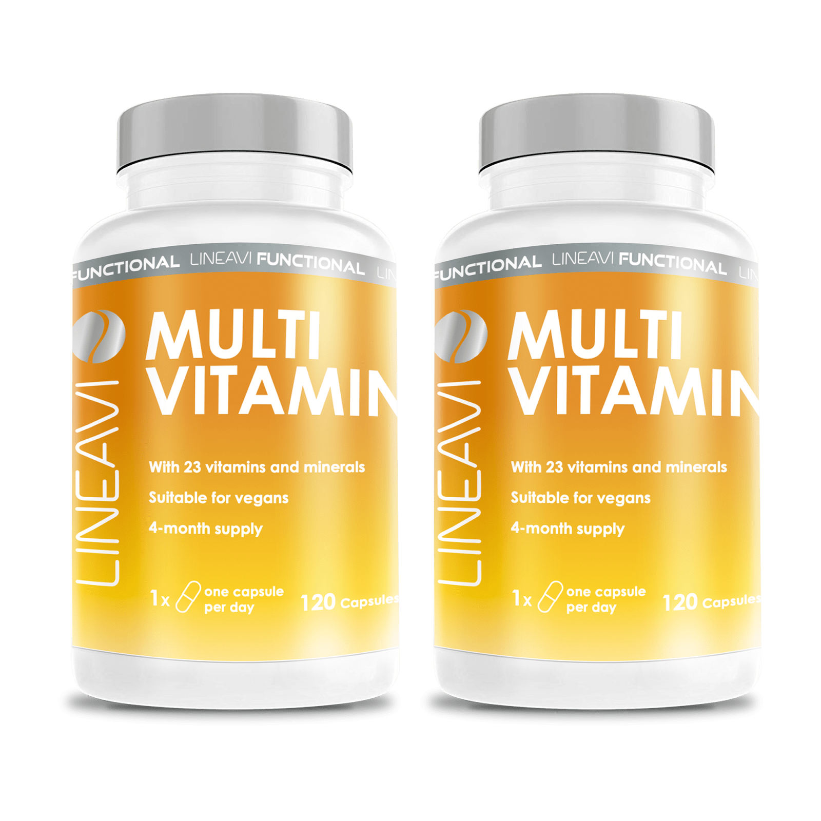 LINEAVI Multivitamin 8-Monatspackung (2x120 Kapseln)