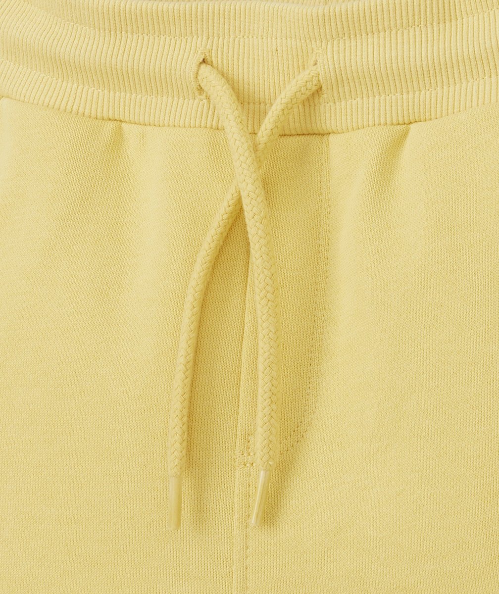 BERMUDA DROIT GARÇON EN COTON JAUNE