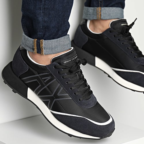 Baskets XUX157-XV588 Ebony Black Off White